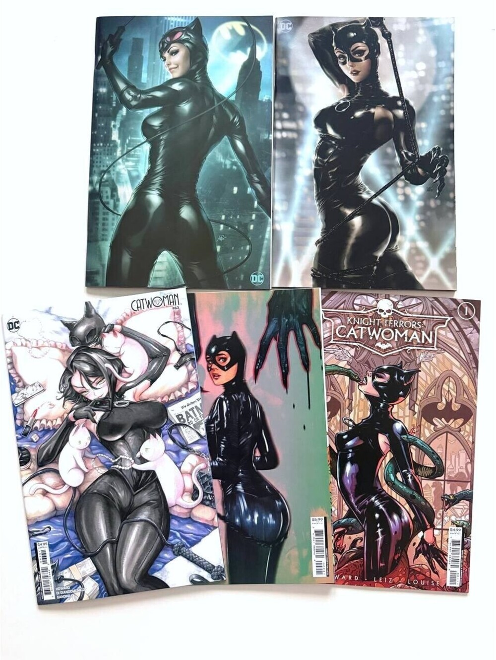 Catwoman Uncovered, Gotham War, Knight Terrors #1, 2 (2024) Hot Variants Lot!